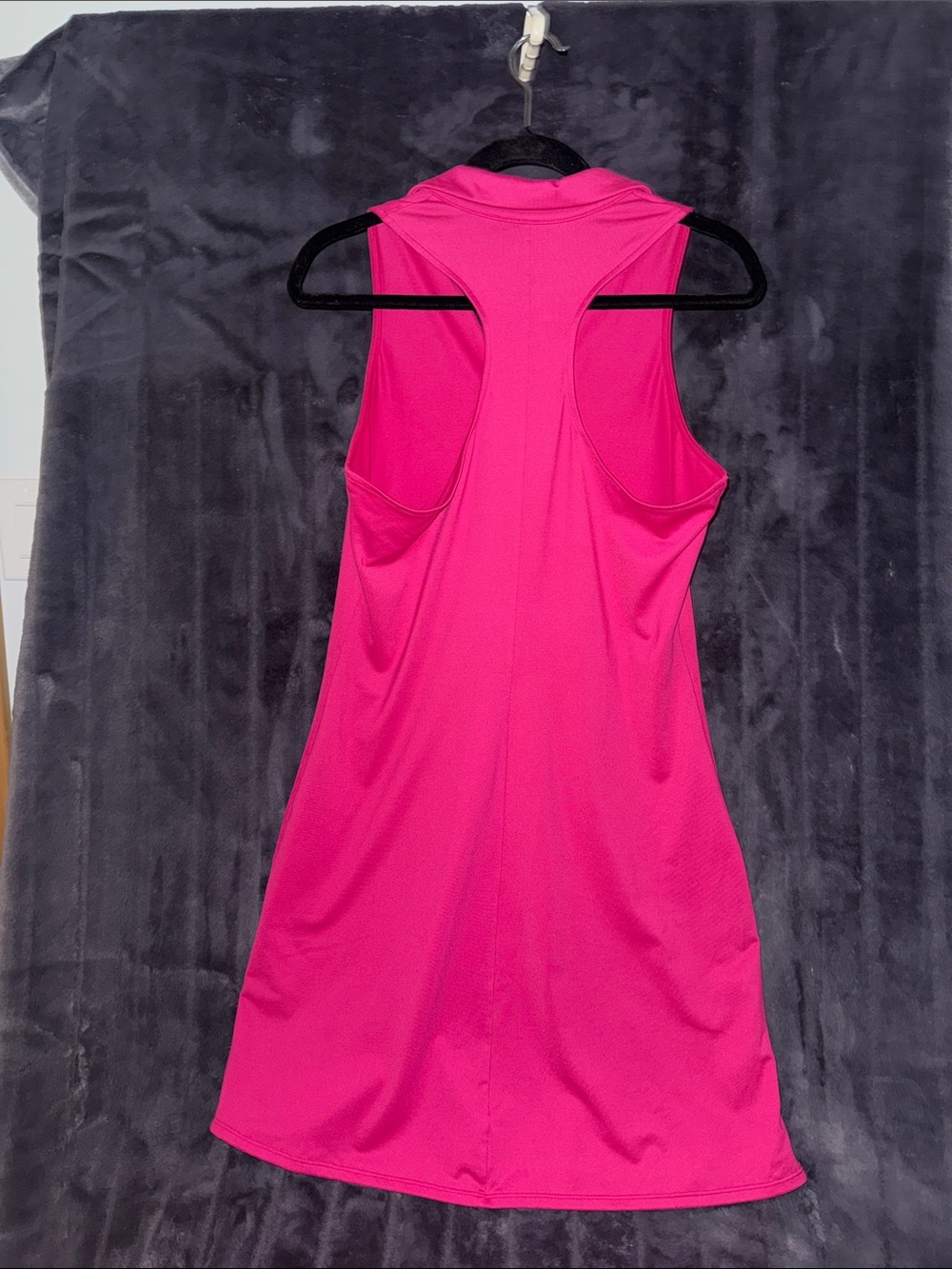 ALO Yoga Sleeveless Polo Dress in Hot Pink - Picture 4 of 4